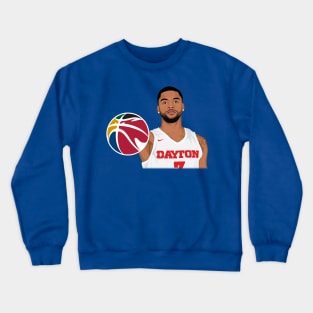 Obi Toppin Dayton Dunk Crewneck Sweatshirt